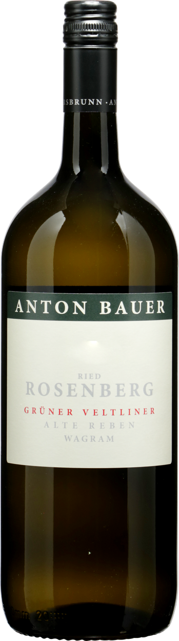 Grüner Veltliner Ried Rosenberg Alte Reben Wagram DAC 2022 von ANTON BAUER aus Österreich