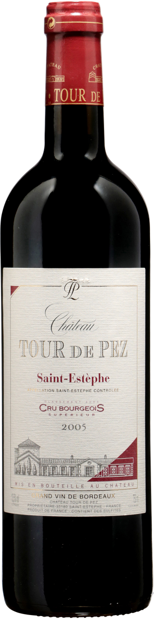 Saint Estephe Cru Bourgeois 2005 von CHATEAU TOUR DE PEZ aus Frankreich