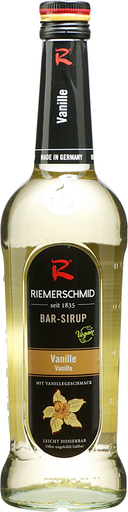 WDeutschland Vanille Bar Sirup RIEMERSCHMID
