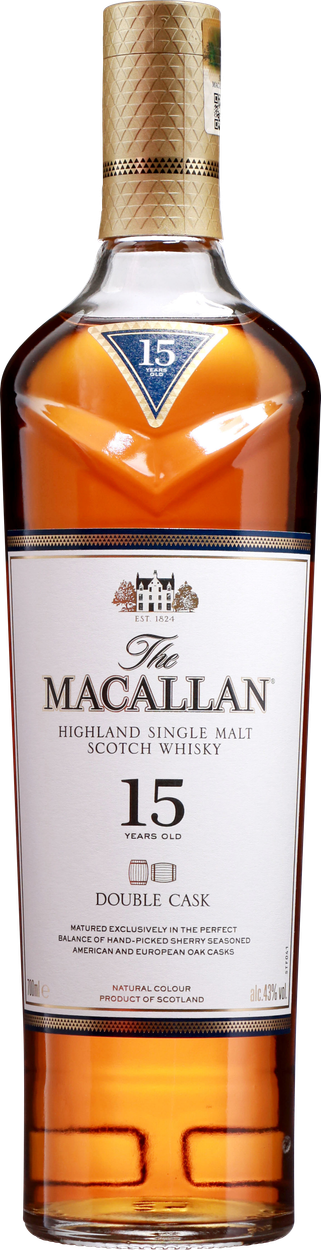 15 years Double Cask im Geschenkkarton von THE MACALLAN aus Großbritannien