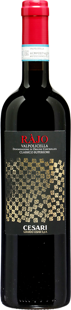 Wein aus Italien Rajo Valpolicella DOC Classico Superiore 2021 Glasflasche