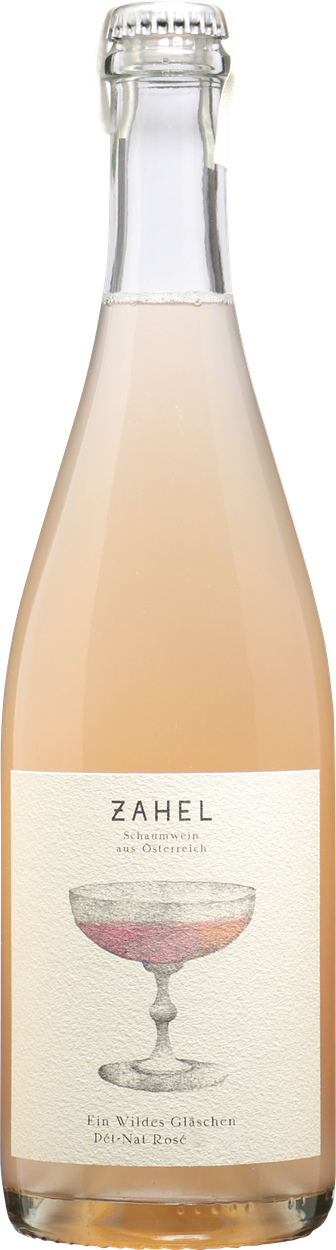 ein wildes Gläschen Rosé bio 2023 von ZAHEL aus Österreich