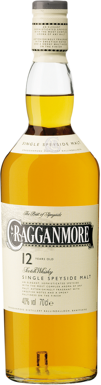 12 years Speyside Single Malt Scotch Whisky von CRAGGANMORE aus Großbritannien