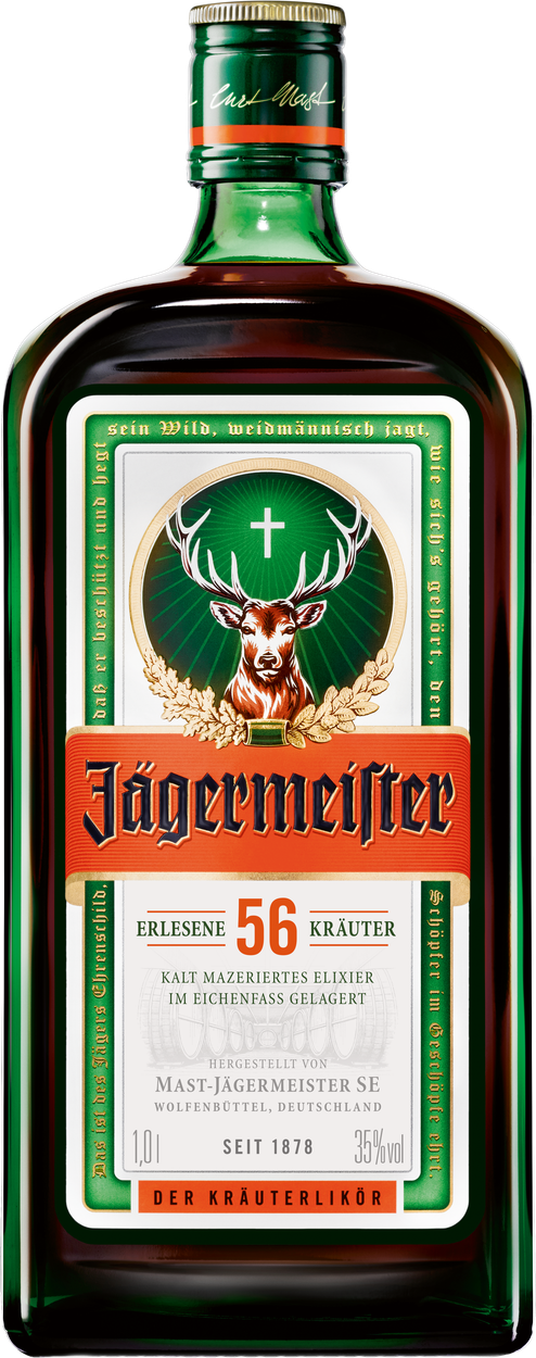 Kräuterlikör von JÄGERMEISTER aus Deutschland