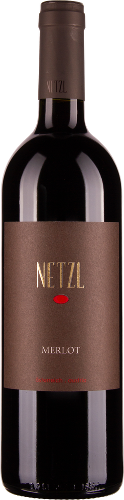 Wein aus Österreich Merlot 2018 Glasflasche