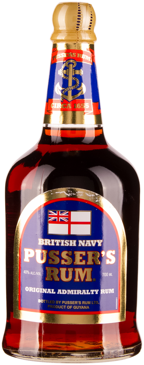 Navy Rum Blue Label von PUSSER'S aus Britische Jungferninseln