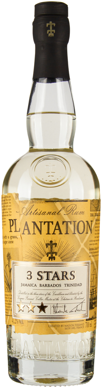 3 Stars White Rum von PLANTATION aus Barbados