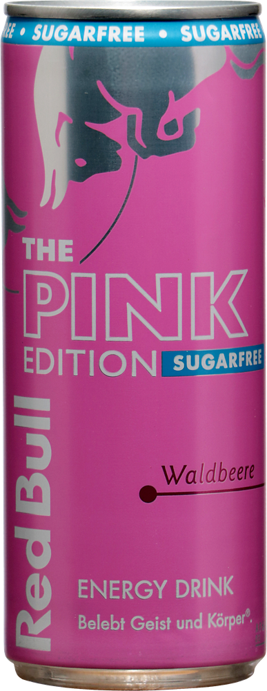 WÖsterreich Pink Edition Sugarfree RED BULL