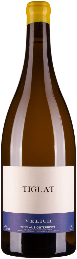Wein aus Österreich Chardonnay Tiglat 2018 Glasflasche