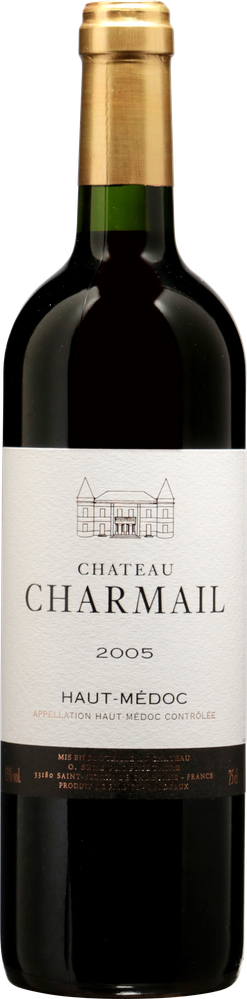 Wein aus Frankreich Cru Bourgeois 2005 Glasflasche