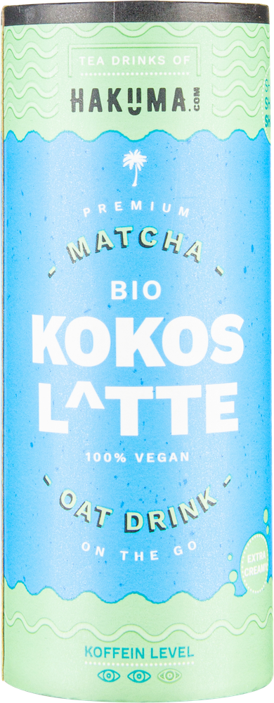 WÖsterreich Kokos Latte Matcha bio HAKUMA
