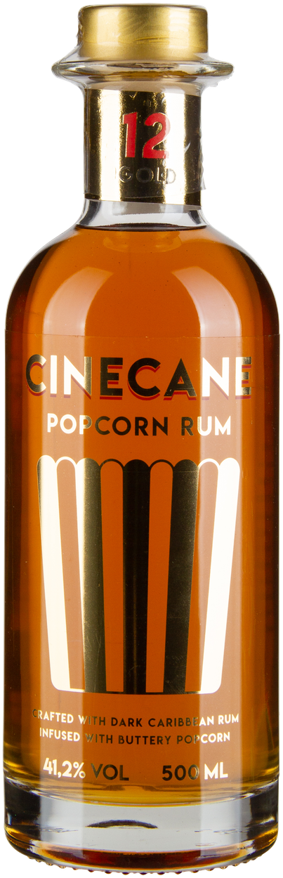 Cinecane Gold 12 Popcorn Rum von TASTILLERY aus Deutschland