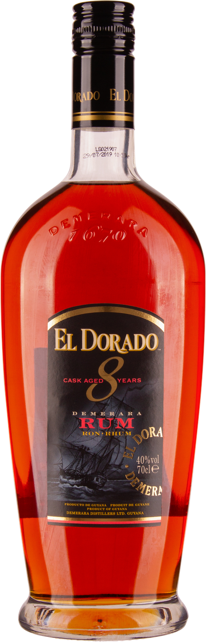 8 years Rum von EL DORADO aus Guyana