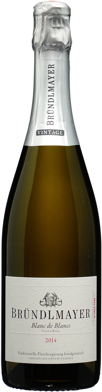 Blanc de Blancs Extra Brut Große Reserve bio 2014 von BRÜNDLMAYER aus Österreich