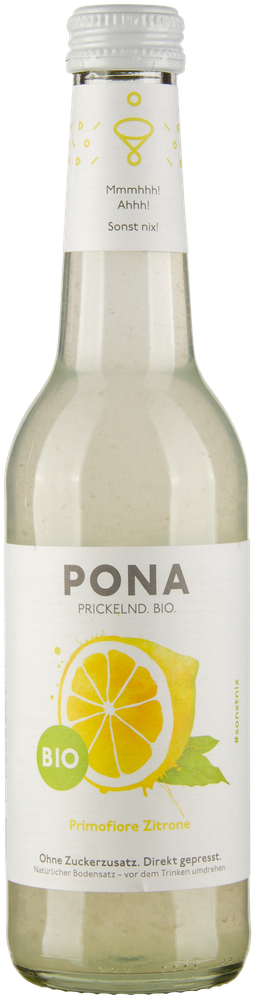 WÖsterreich Primofiore Zitrone Prickelnd bio PONA