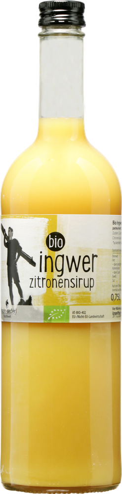 WÖsterreich Ingwer-Zitronensirup bio MOHR-SEDERL