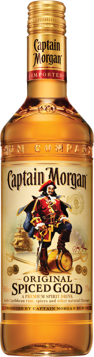 Spiced Gold Spiced Rum von CAPTAIN MORGAN aus Jamaika