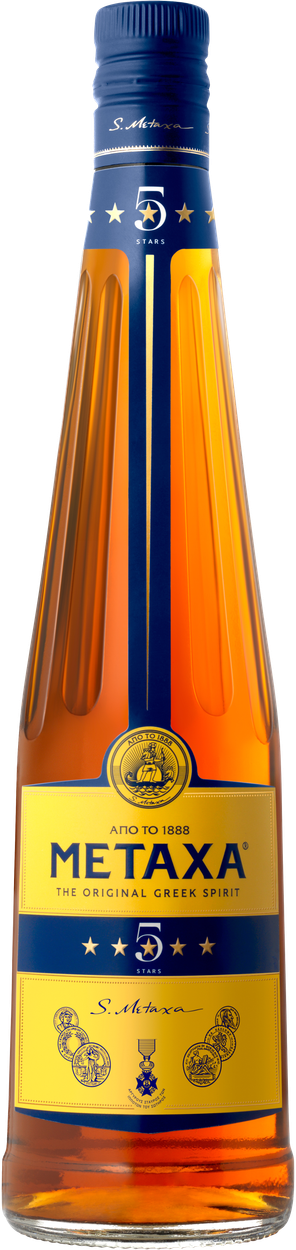 5 Sterne von METAXA aus Griechenland