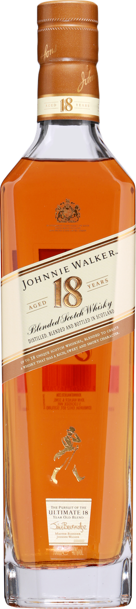 18 years Ultimate Label Blended Scotch Whisky von JOHNNIE WALKER aus Großbritannien