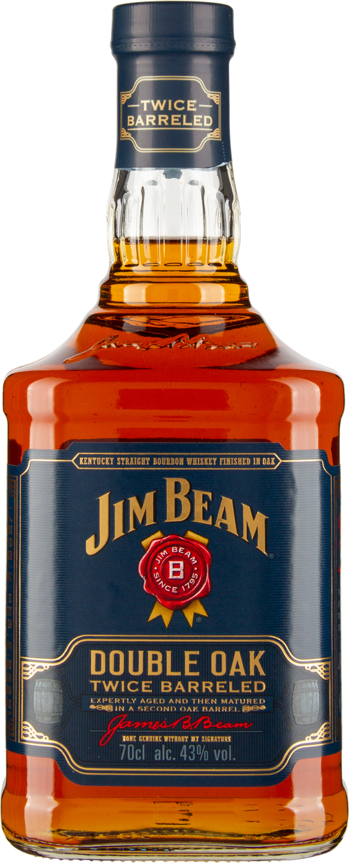 Double Oak Bourbon Whiskey von JIM BEAM aus USA