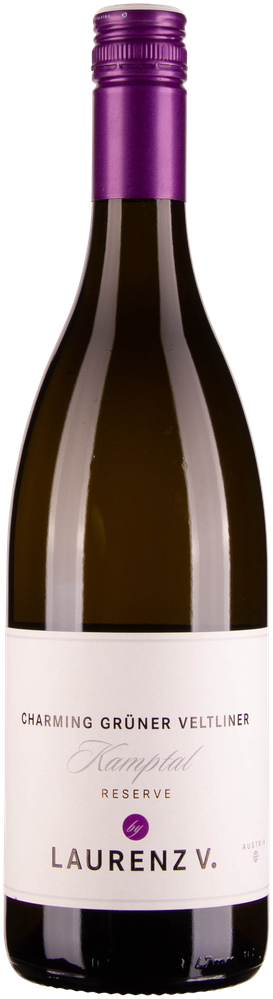 Wein aus Österreich Grüner Veltliner Charming Kamptal DAC Reserve 2022 Glasflasche
