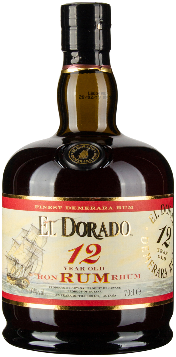 12 years Rum von EL DORADO aus Guyana