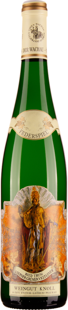 Wein aus Österreich Grüner Veltliner Federspiel Ried Trum 2023 Glasflasche