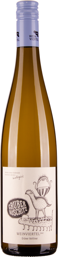 Wein aus Österreich Grüner Veltliner Weinviertel DAC bio 2023 Glasflasche