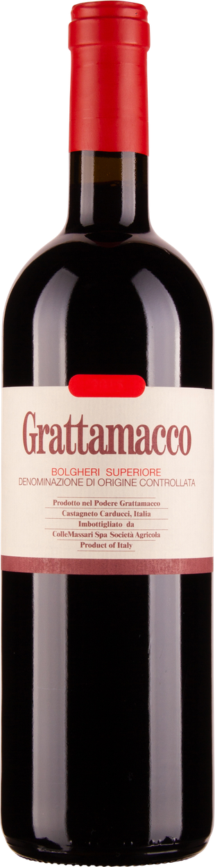 Rosso Bolgheri Superiore bio 2021 von GRATTAMACCO aus Italien