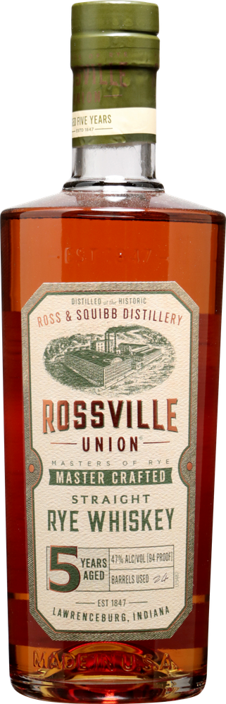 WUSA Straight Rye Whiskey 5 YO
