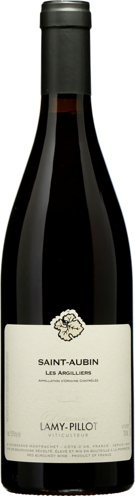 Wein aus Frankreich Saint-Aubin rouge Les Argilliers 2022 Glasflasche