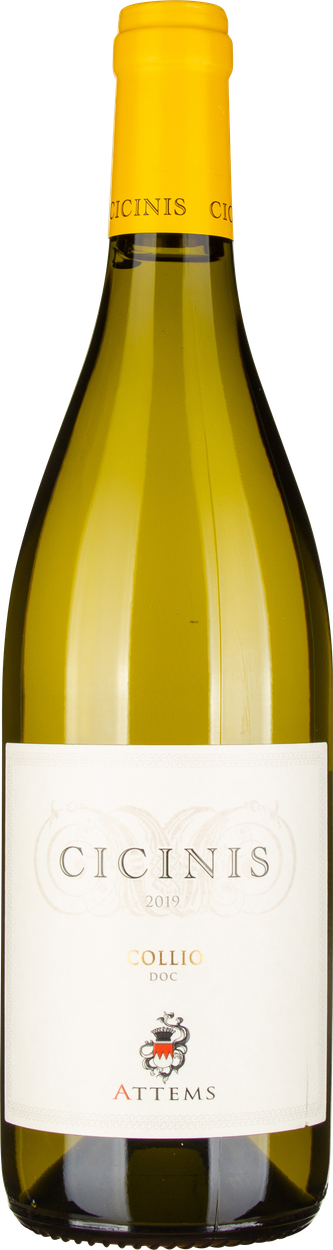 Sauvignon Blanc Cicinis Collio DOC 2019 von ATTEMS aus Italien