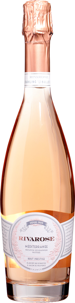 Crémant Rosé Brut von RIVAROSE aus Frankreich