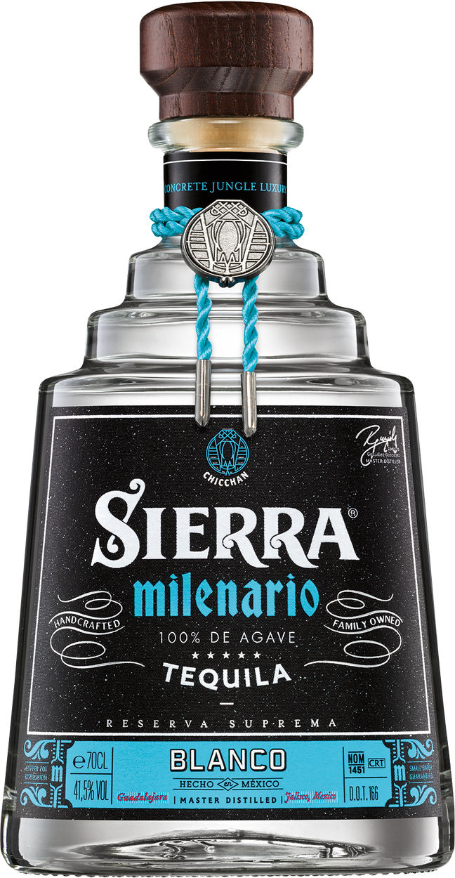 Milenario Blanco Tequila von SIERRA aus Mexiko
