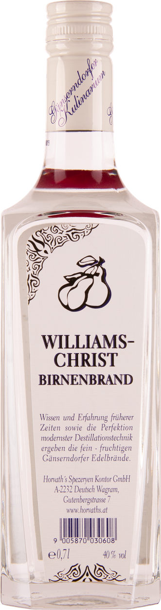 Williamsbirnenbrand von GÄNSERNDORFER aus Österreich