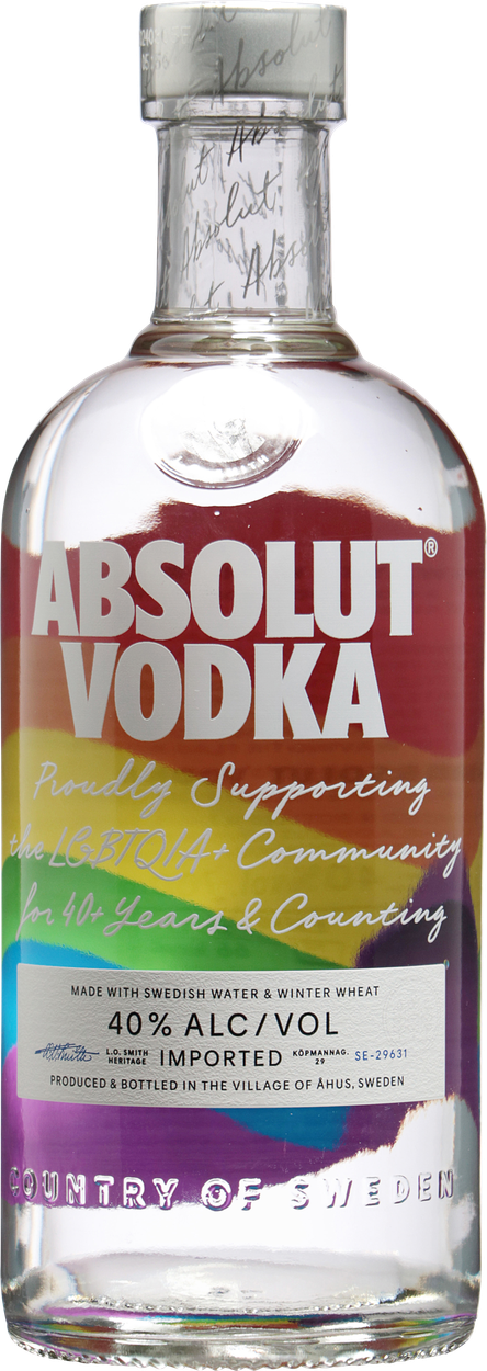 Pride Edition von ABSOLUT aus Schweden