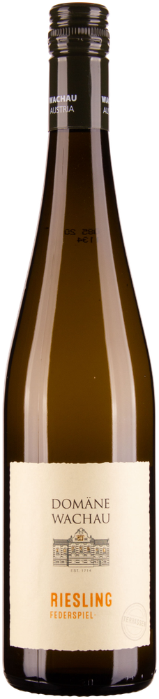 Wein aus Österreich Riesling Federspiel Terrassen Wachau DAC 2023 Glasflasche