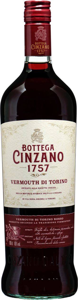 Bottega 1757 Vermouth Rosso von CINZANO aus Italien