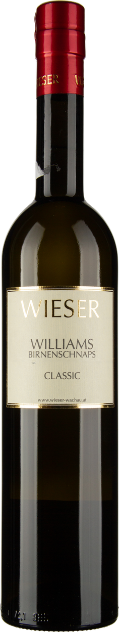 Williamsschnaps Classic von WIESER aus Österreich
