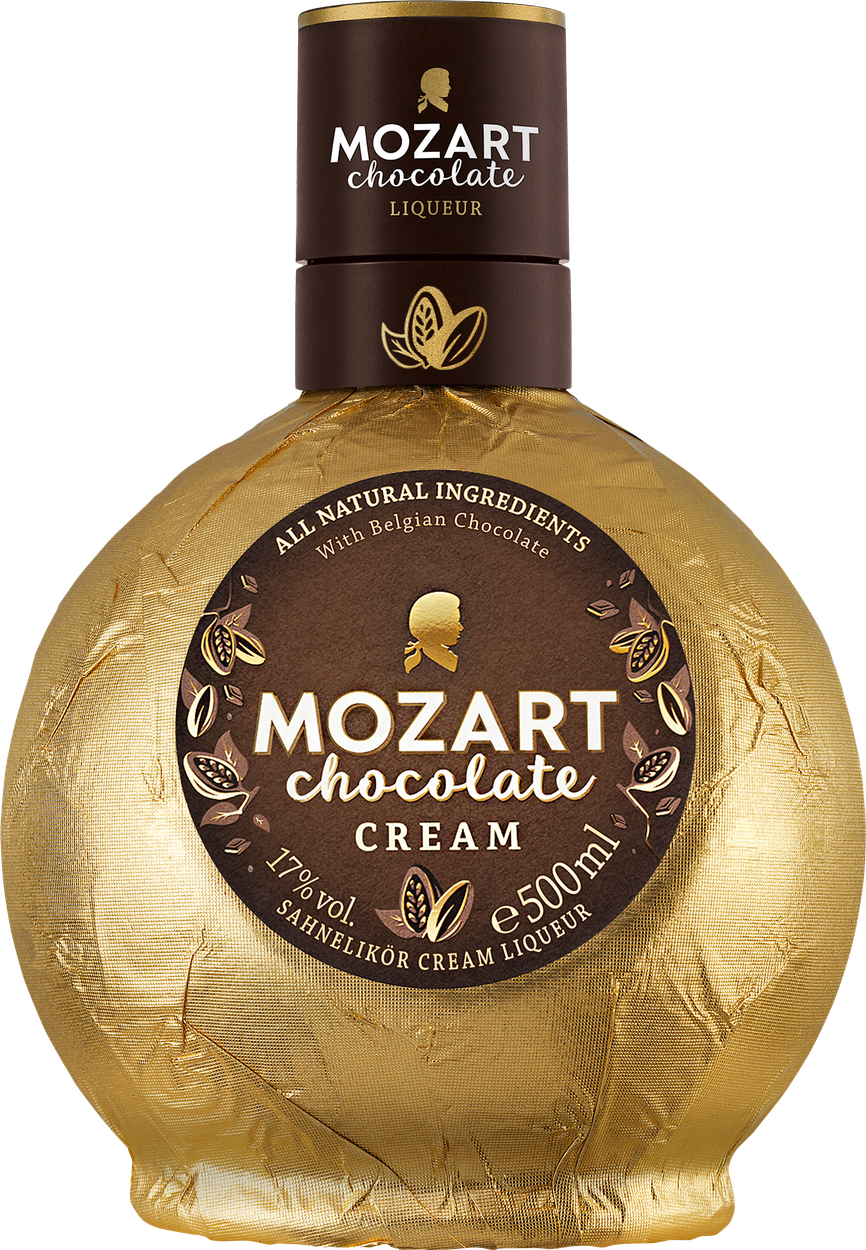 Chocolate Cream Likör von MOZART aus Österreich