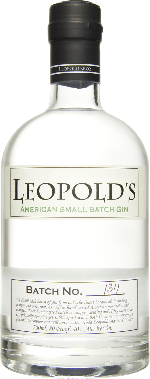 Small Batch Gin von LEOPOLD'S aus Österreich