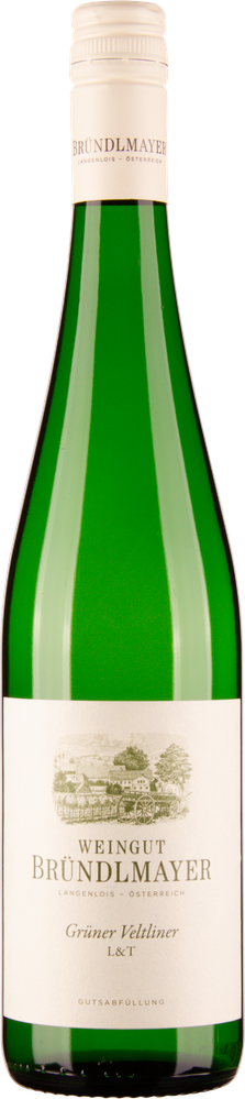 Wein aus Österreich Grüner Veltliner L+T bio 2023 Glasflasche