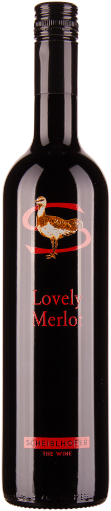 Wein aus Österreich Lovely Merlot 2023 Glasflasche