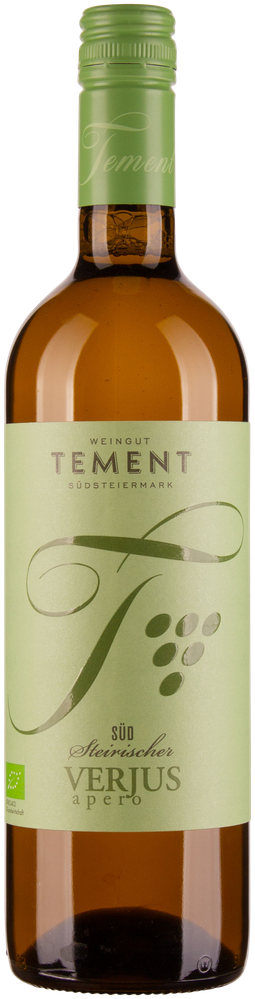 WÖsterreich Verjus Apero weiß TEMENT