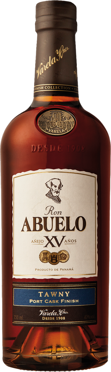 XV Tawny Port Cask Finish Rum von ABUELO aus Panama