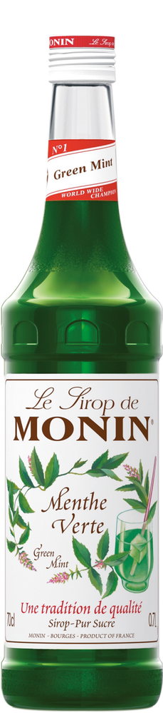 WFrankreich Minze grün Sirup MONIN