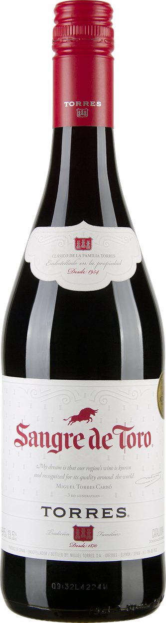 Grenache Sangre de Toro Garnacha 2017 von TORRES aus Spanien