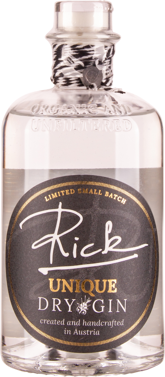 Unique Dry Gin von RICK aus Österreich