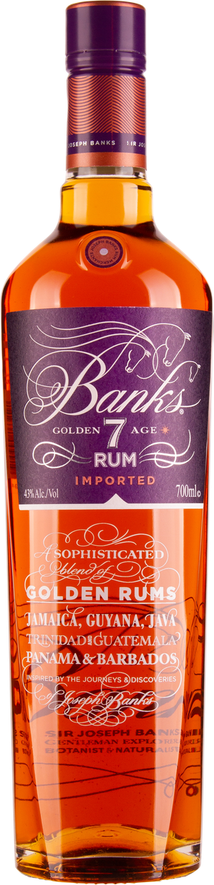 7 Golden Age Rum von BANKS aus Barbados