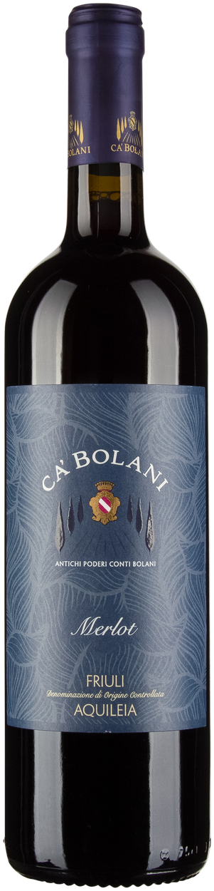Merlot 2023 von CÀ BOLANI aus Italien